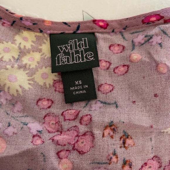 Target brand Wild Fable floral print dress - Picture 1 of 2